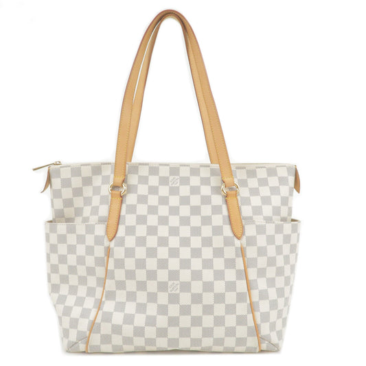 Louis Vuitton Damier Azur Totally MM Tote Bag N41279