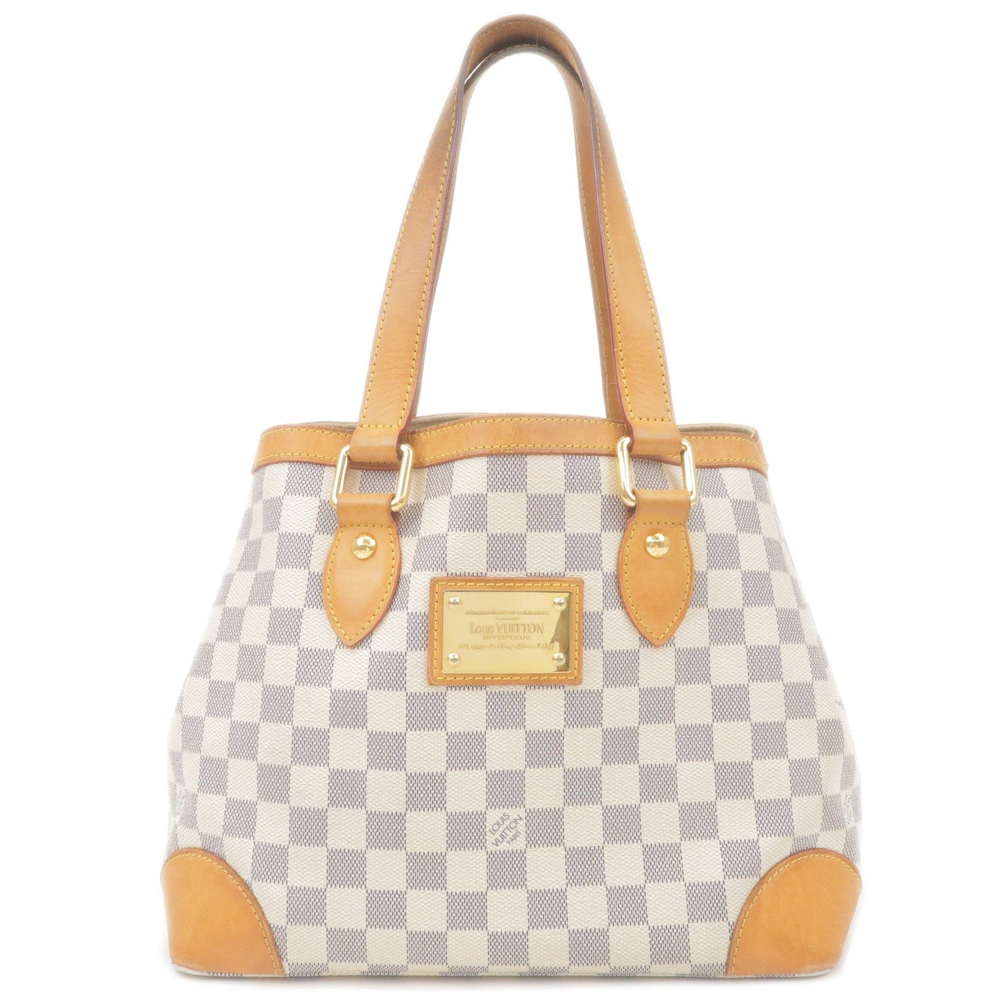 Louis Vuitton Damier Azur Hampstead PM Hand Bag N51207