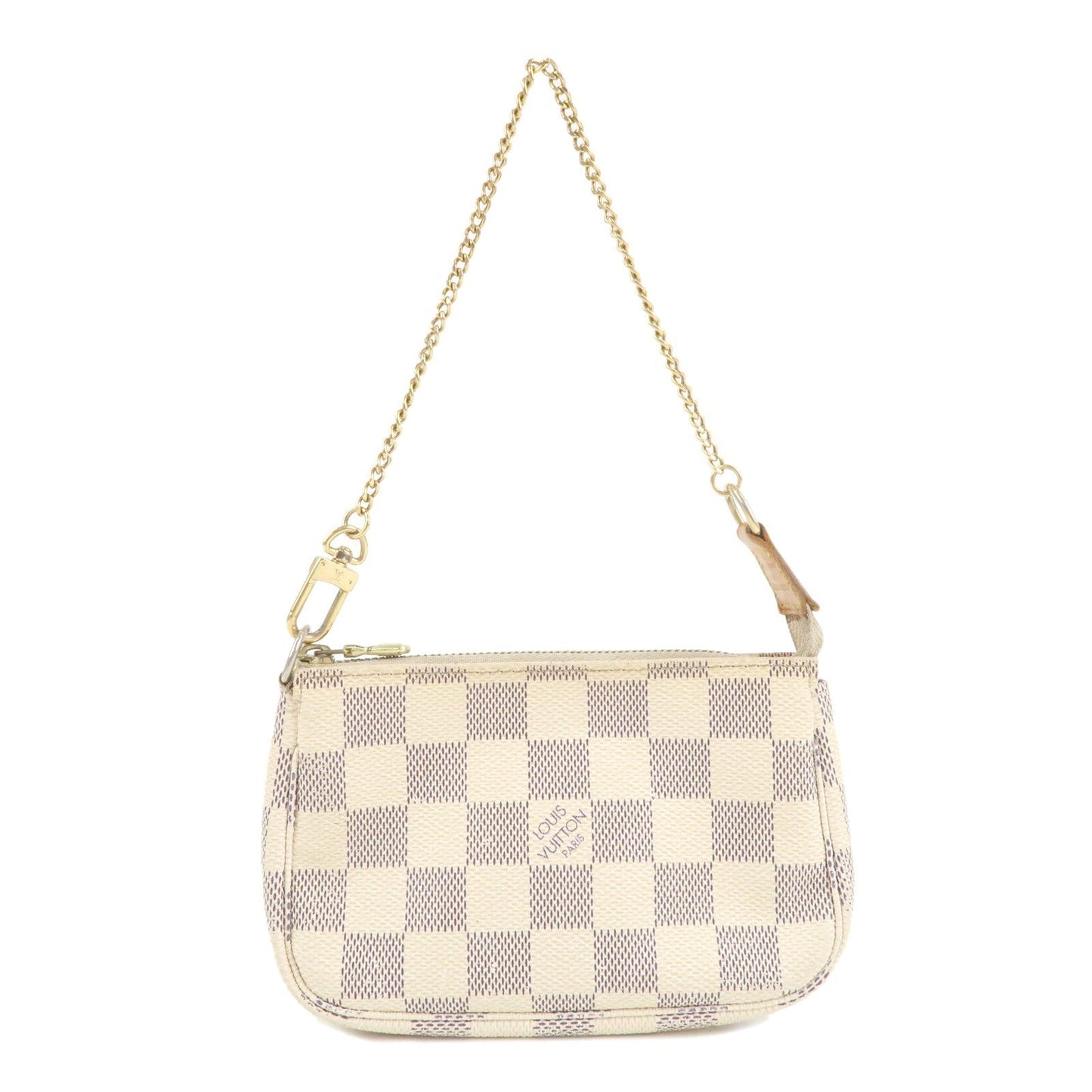 Louis Vuitton Damier Azur Mini Pochette Accessoires Pouch N58010