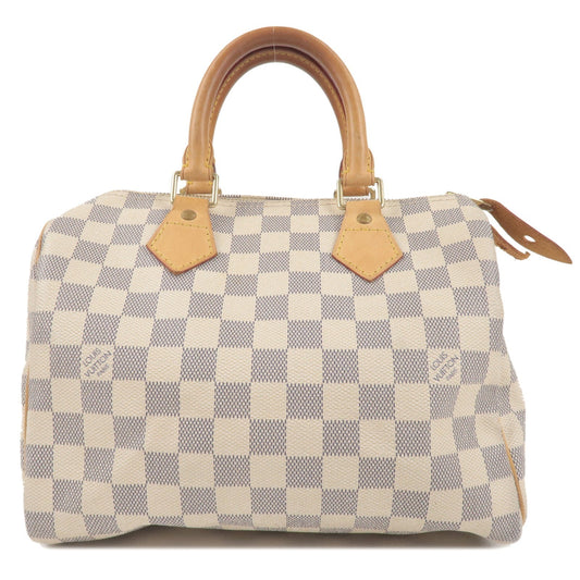 Louis Vuitton Damier Azur Speedy 25 Boston Bag Hand Bag N41534