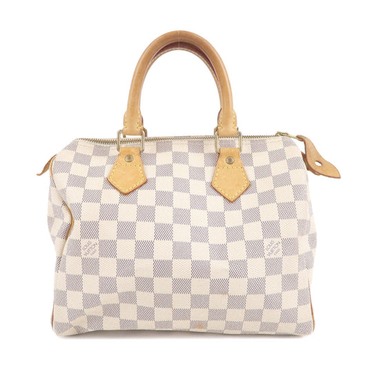 Louis Vuitton Damier Azur Speedy 25 Boston Bag Hand Bag N41534