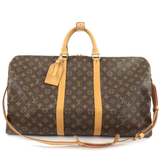 Louis Vuitton Keep All Bandouliere 55 Boston Bag & Strap M41414