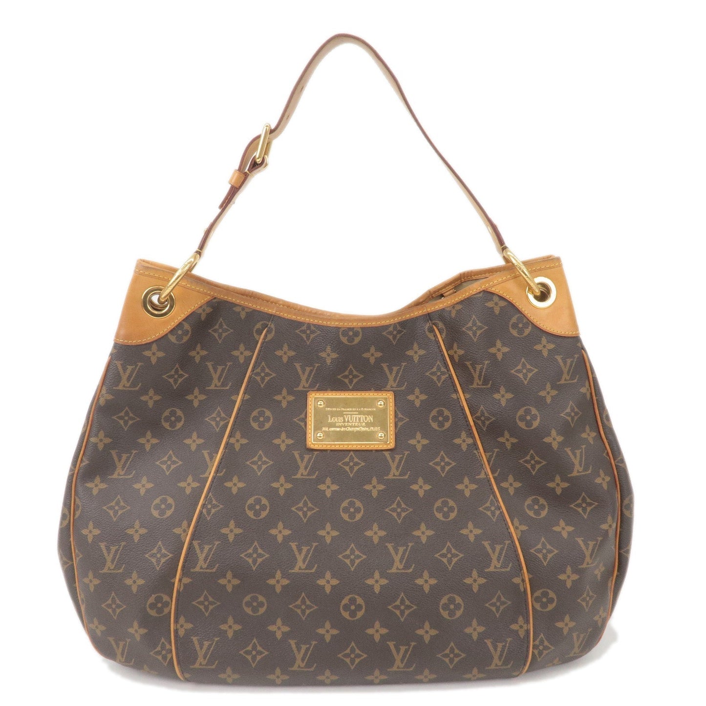 Louis Vuitton Monogram Galliera GM Shoulder Bag Brown M56381