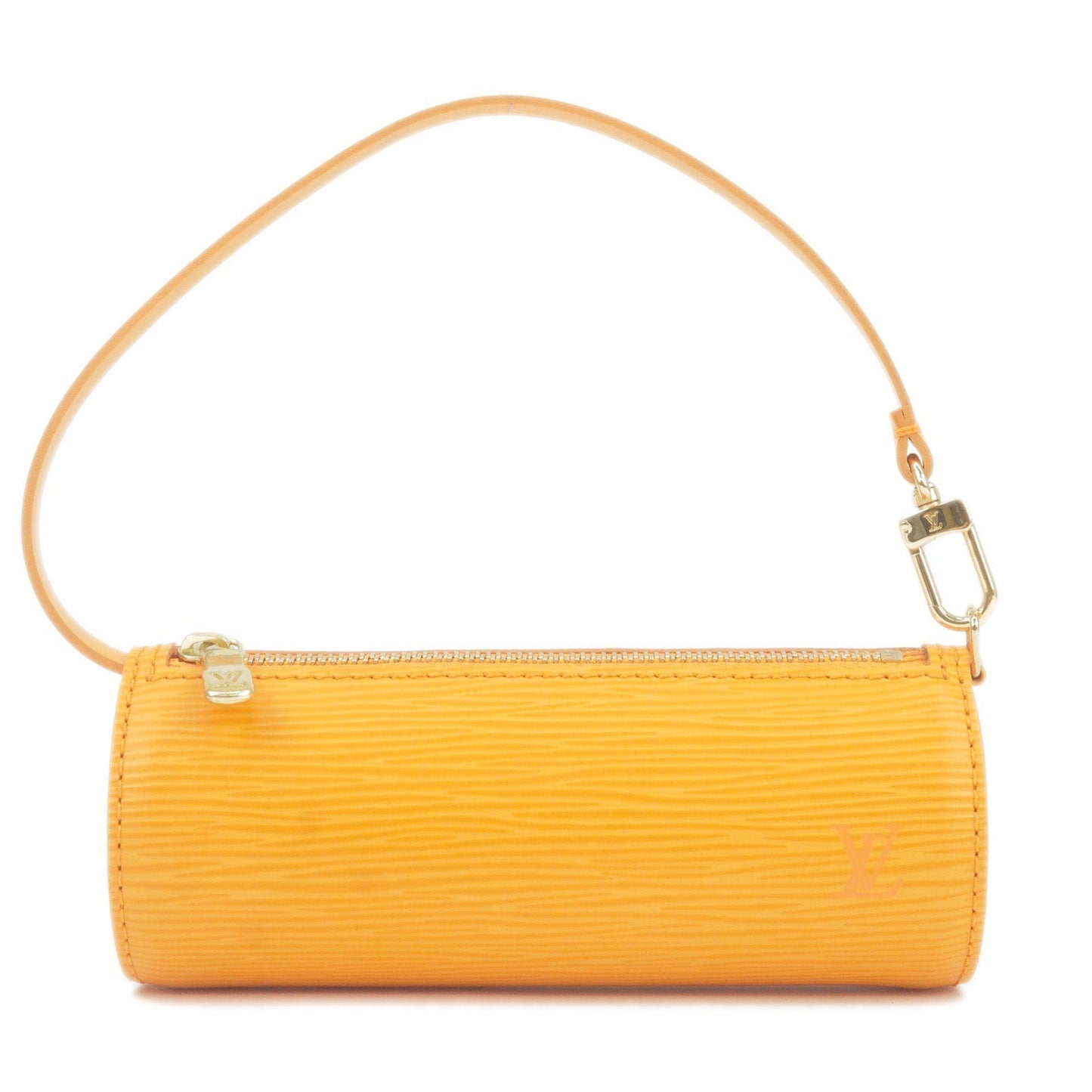 Louis Vuitton Epi Pouch For Soufflot Hand Bag Mandarin Orange