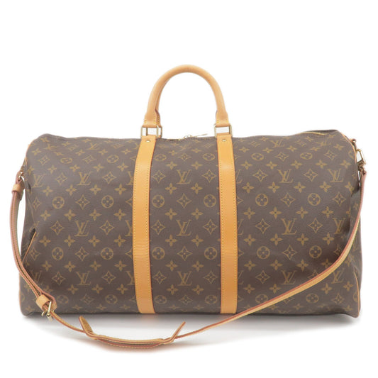 Louis Vuitton Keep All Bandouliere 55 Boston Bag & Strap M41414