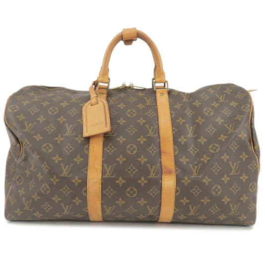 Louis Vuitton Monogram Keep All 50 Boston Bag M41426