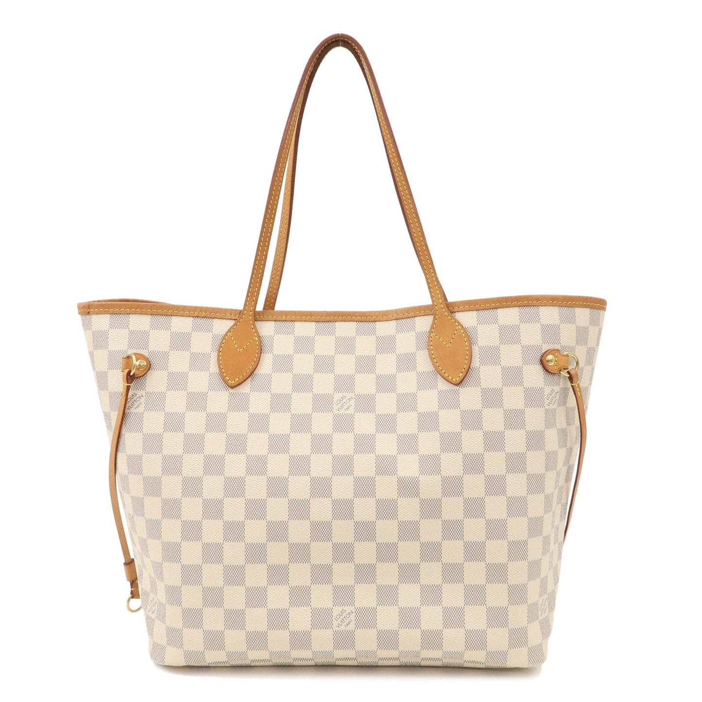 Louis Vuitton Damier Azur Neverfull MM Rose Ballerine N41605