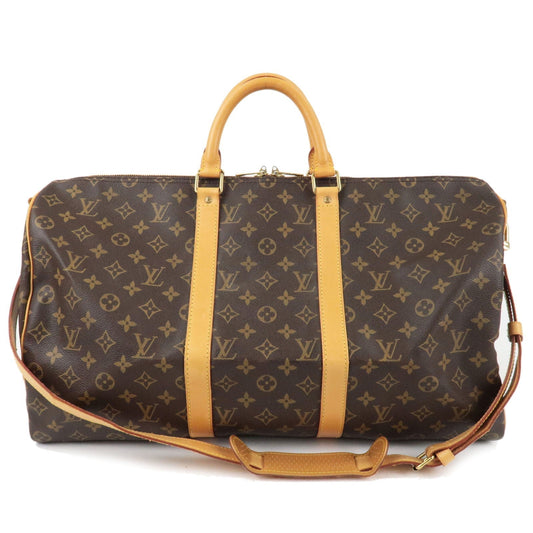 Louis Vuitton Monogram Keep All Bandouliere 50 Bag M41418