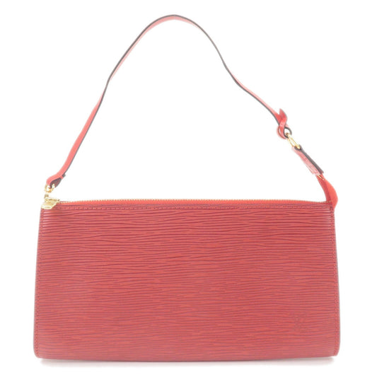 Louis Vuitton Epi Pochette Accessoires Pouch Castilian Red M52987