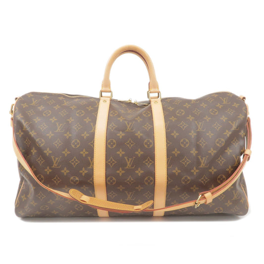 Louis Vuitton Keep All Bandouliere 55 Boston Bag & Strap M41414