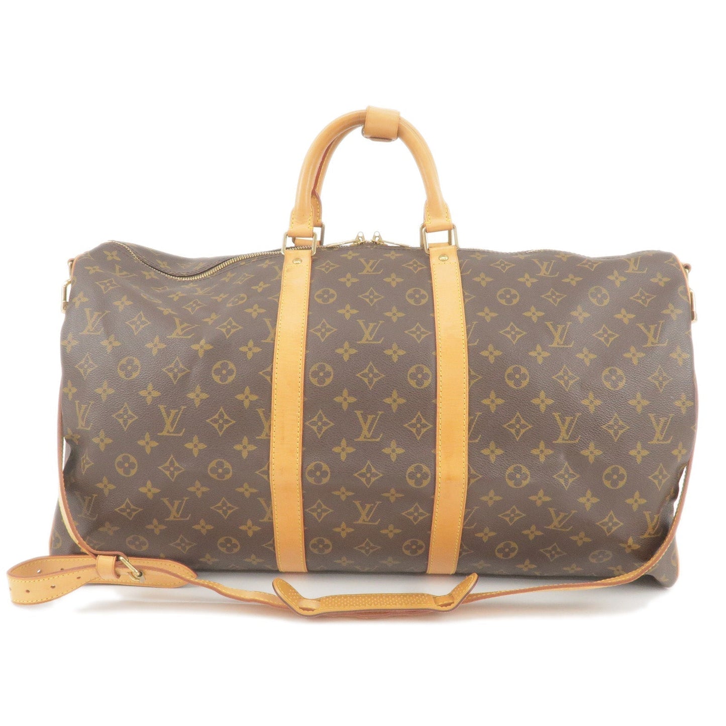 Louis Vuitton Keep All Bandouliere 55 Boston Bag & Strap M41414