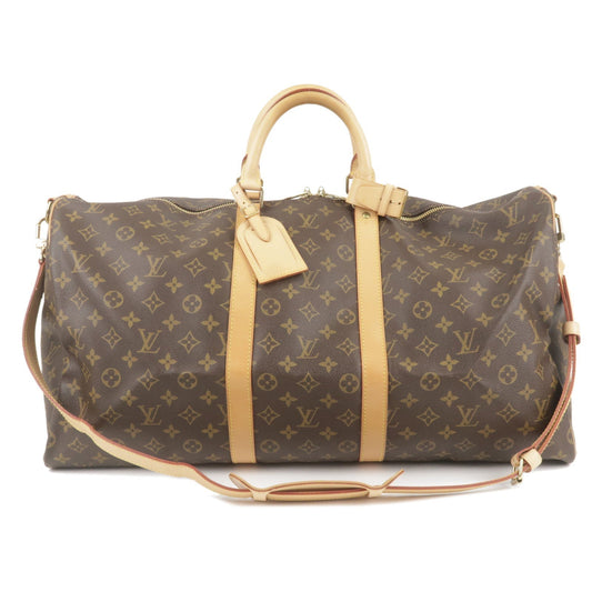 Louis Vuitton Keep All Bandouliere 55 Boston Bag & Strap M41414