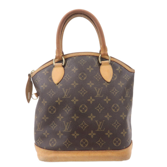 Louis Vuitton Monogram Lock It Hand Bag Brown M40102