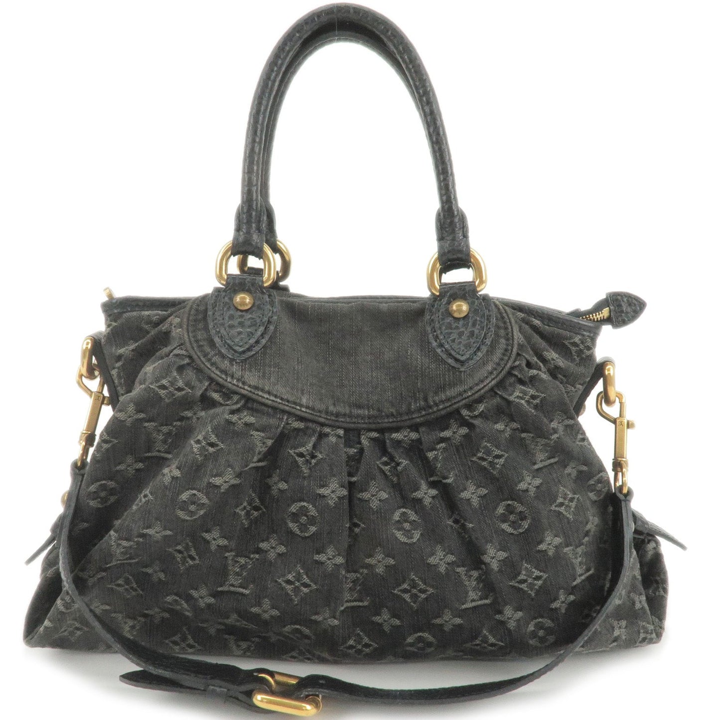 Louis Vuitton Monogram Denim Neo Cabby MM Hand Bag M95351