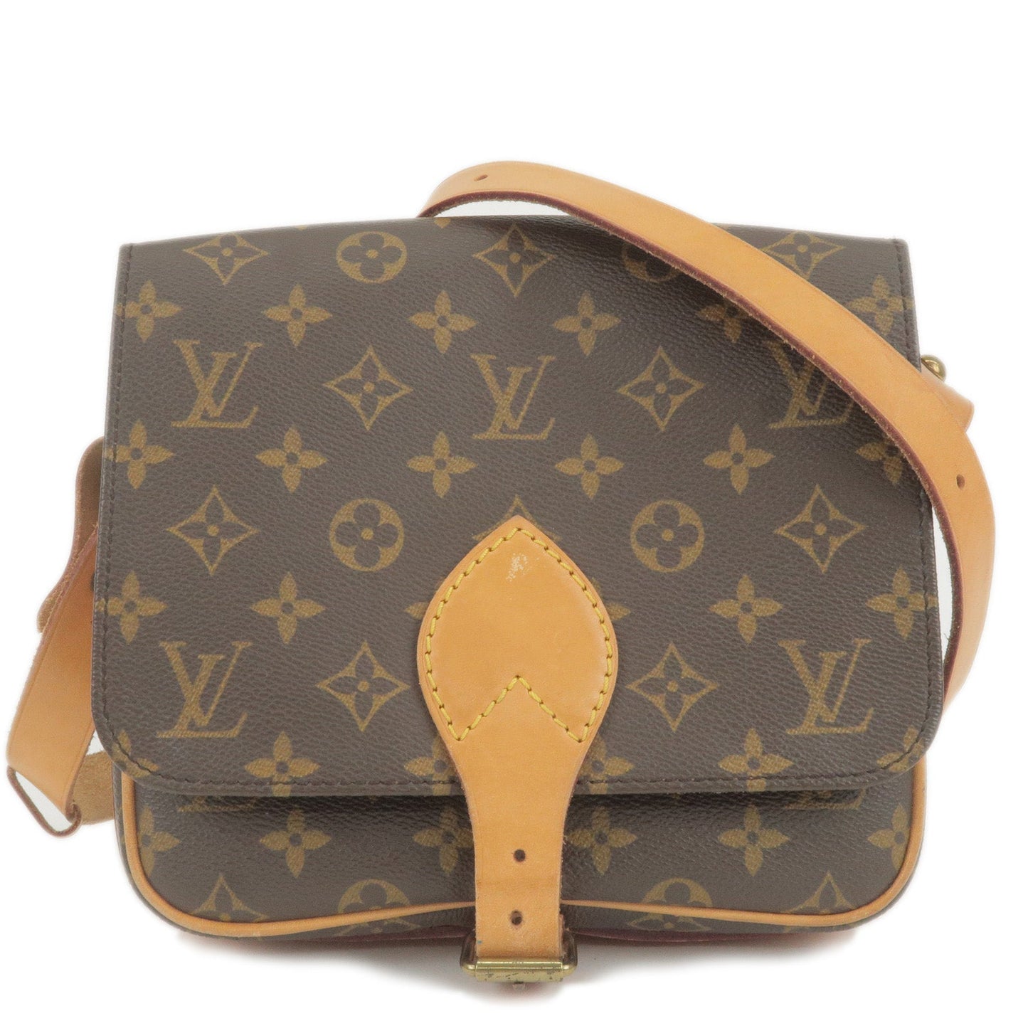 Louis Vuitton Monogram Cartouchiere 22 Shoulder Bag M51253