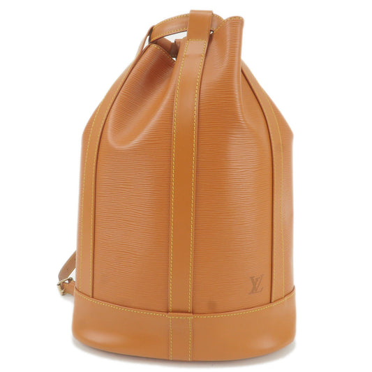 Louis Vuitton Epi Randonnee PM Laundry Bag Kenya Brown