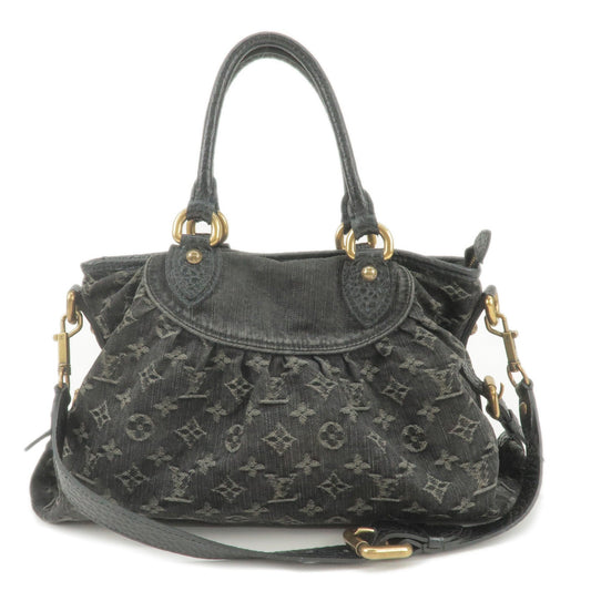 Louis Vuitton Monogram Denim Neo Cabby MM Hand Bag M95351