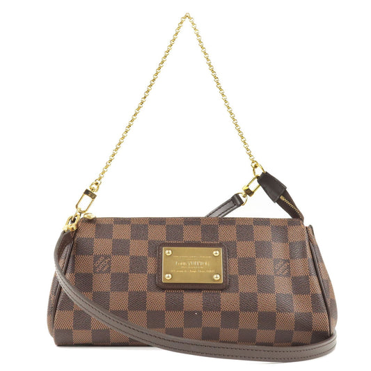 Louis Vuitton Damier Eva 2Way Hand Bag Shoulder Bag N55213