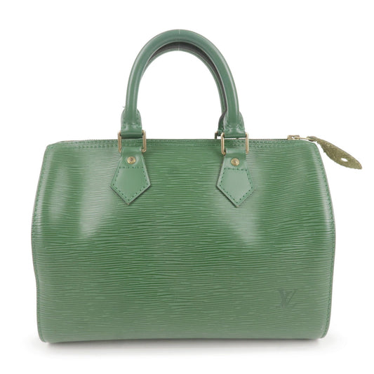 Louis Vuitton Epi Speedy 25 Hand Boston Bag Borneo Green M43014