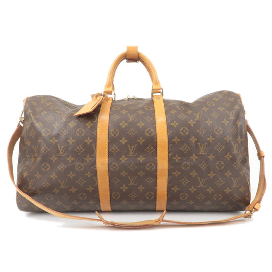 Louis Vuitton Keep All Bandouliere 55 Boston Bag & Strap M41414