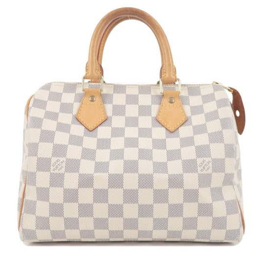 Louis Vuitton Damier Azur Speedy 25 Boston Bag Hand Bag N41534