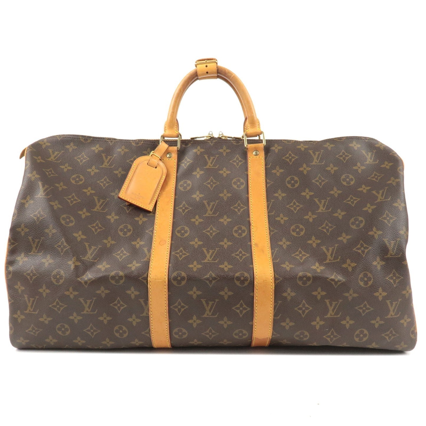 Louis Vuitton Monogram Keep All 55 Boston Bag M41424