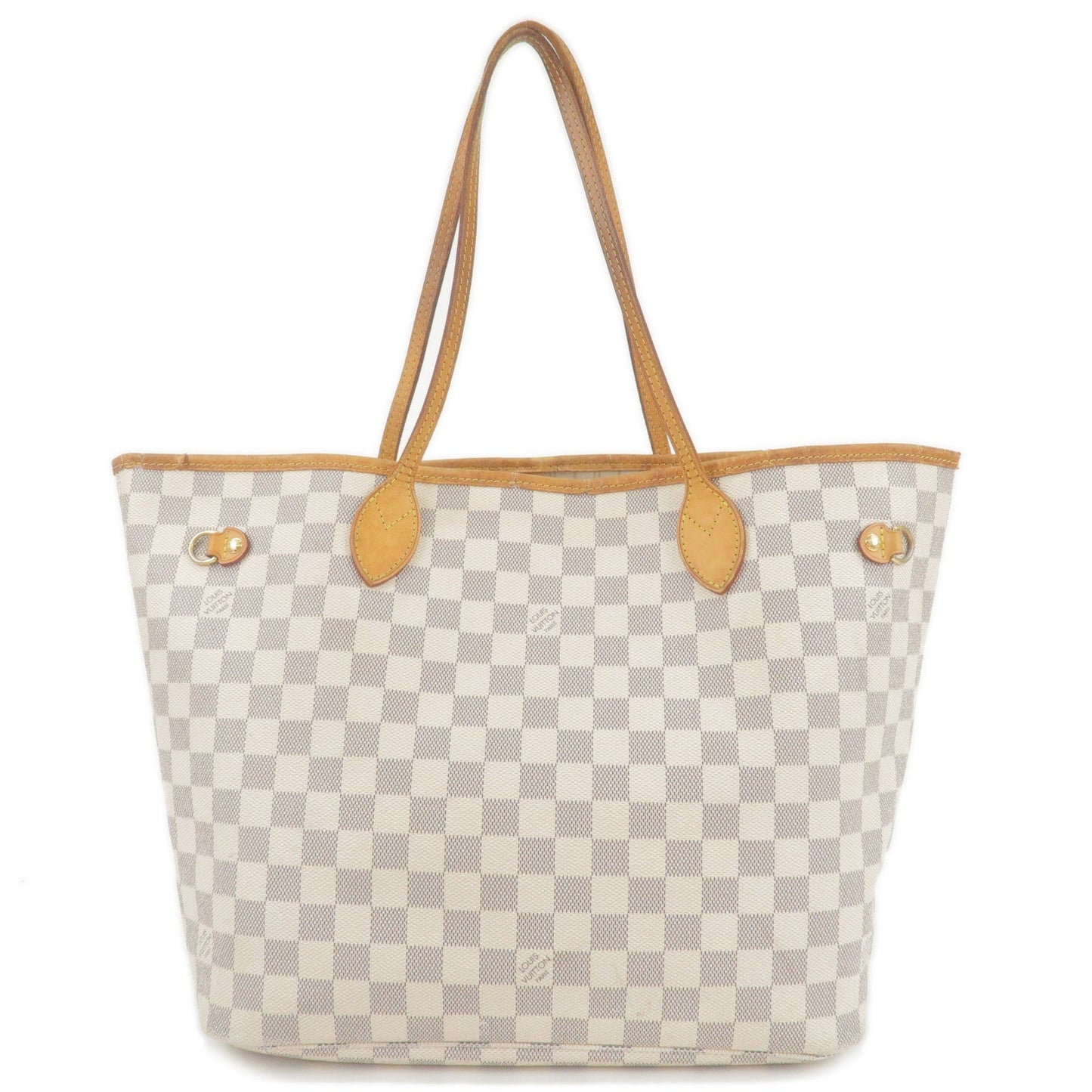 Louis Vuitton Damier Azur Neverfull MM Tote Bag N41361