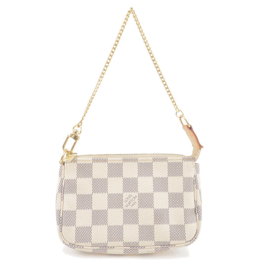 Louis Vuitton Damier Azur Mini Pochette Accessoires Pouch N58010