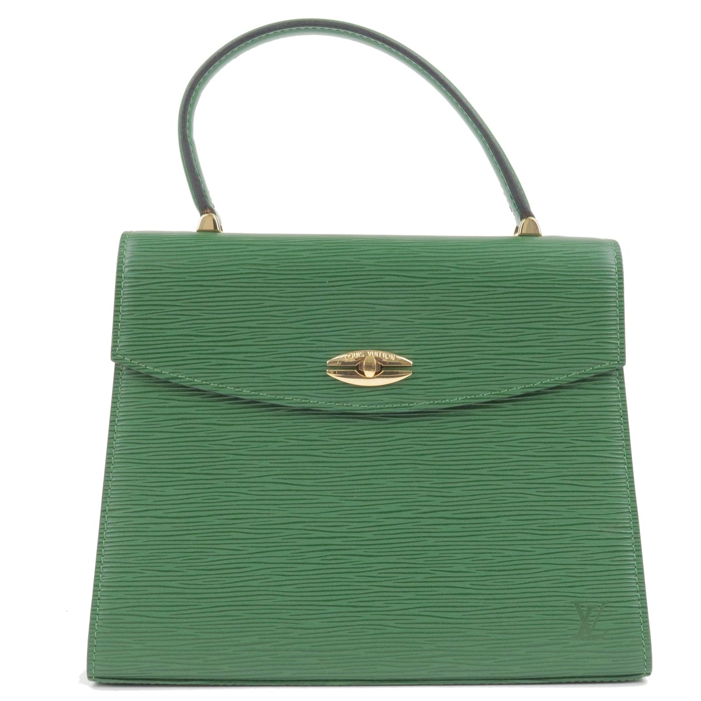 Louis Vuitton Epi Malesherbes Hand Bag M52374 Green