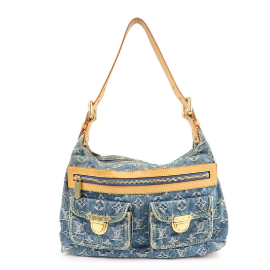 Louis Vuitton Monogram Denim Baggy PM Shoulder Bag M95049