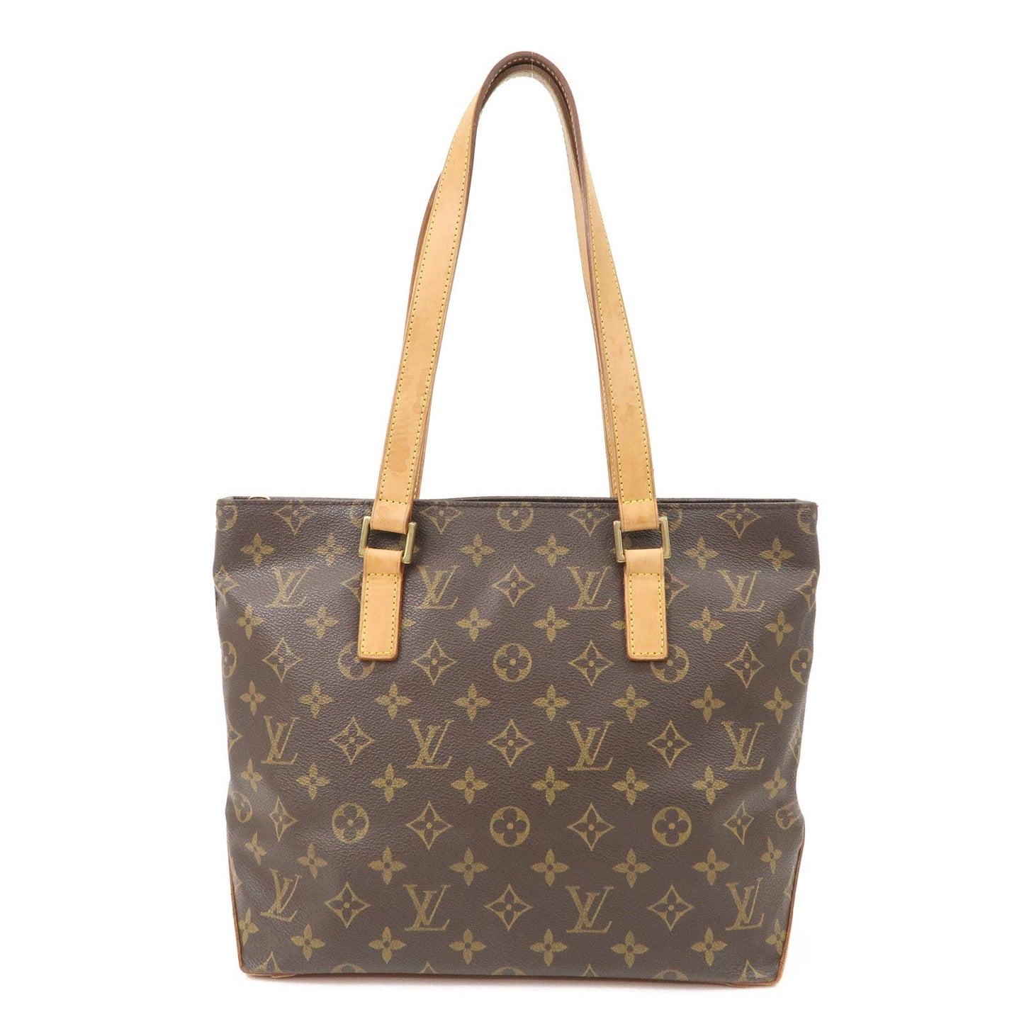 Louis Vuitton Monogram Cabas Piano Tote Bag Brown M51148