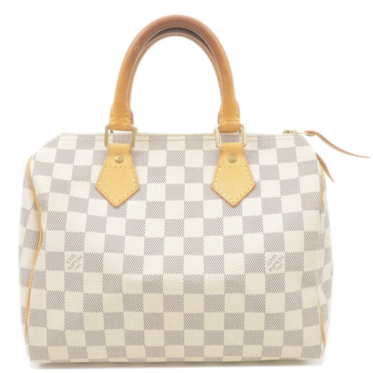 Louis Vuitton Damier Azur Speedy 25 Boston Bag Hand Bag N41534