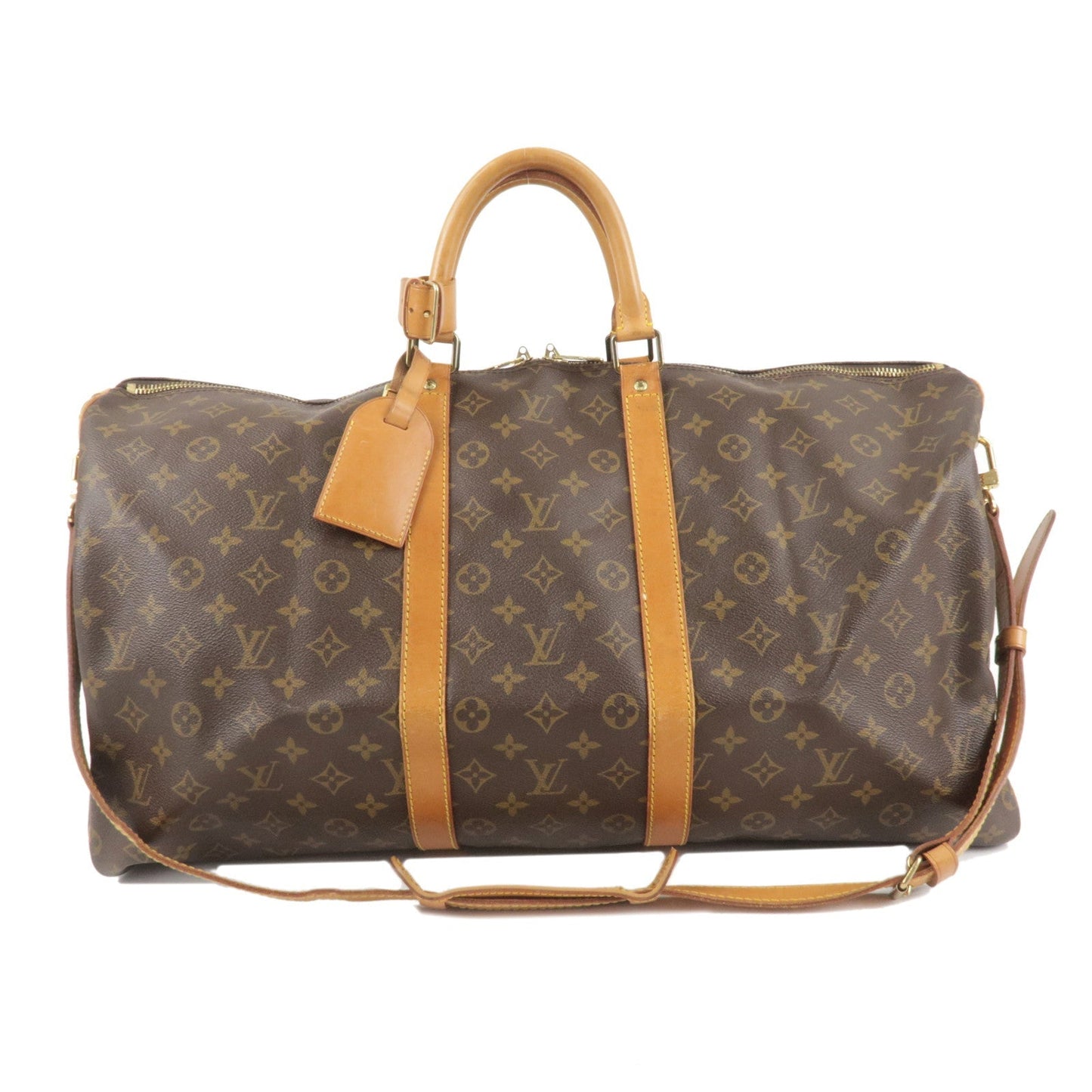 Louis Vuitton Keep All Bandouliere 55 Boston Bag M41414