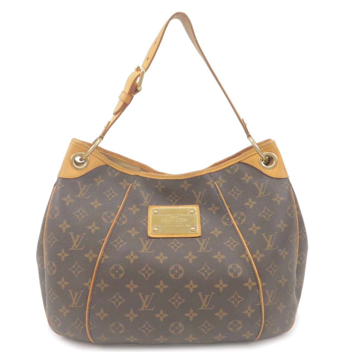 Louis Vuitton Monogram Galliera PM Shoulder Bag M56382 Brown