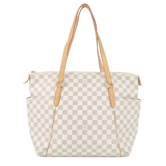 Louis Vuitton Damier Azur Totally MM Tote Shoulder Bag N51262