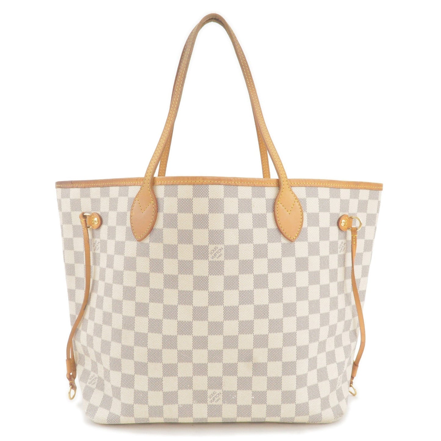 Louis Vuitton Damier Azur Neverfull MM Tote Bag N51107