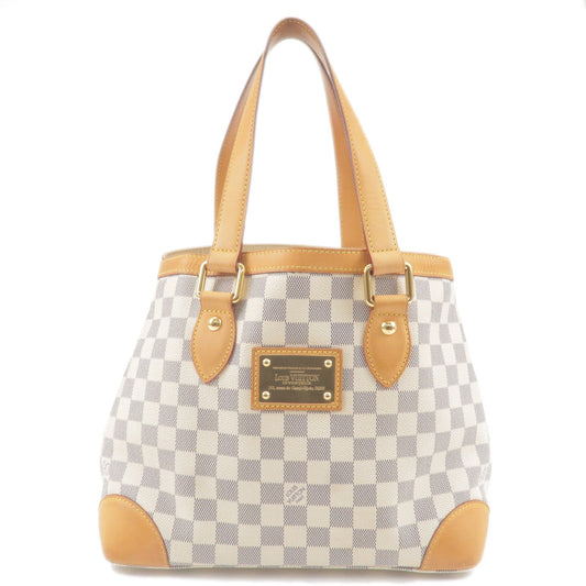 Louis Vuitton Damier Azur Hampstead PM Hand Bag N51207