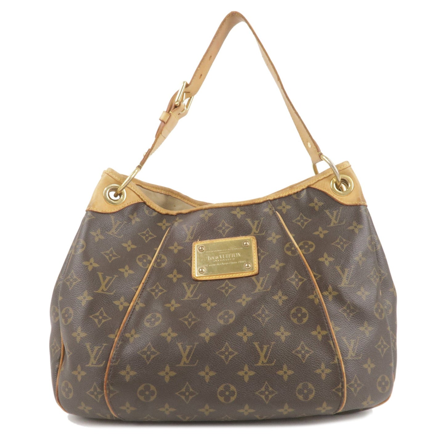 Louis Vuitton Monogram Galliera PM Shoulder Bag Brown M56382