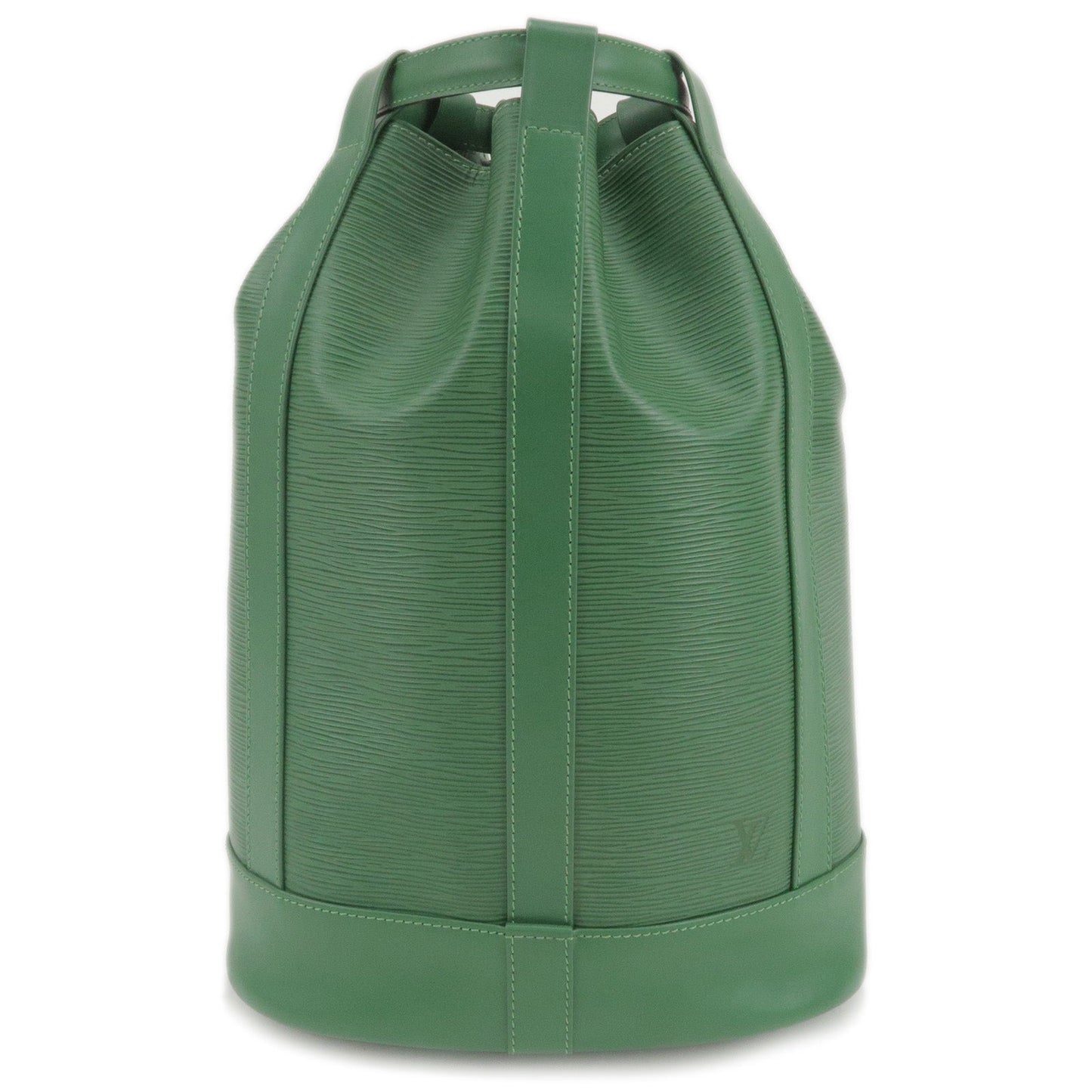 Louis Vuitton Epi Randonnee PM Laundry Bag Green M52354