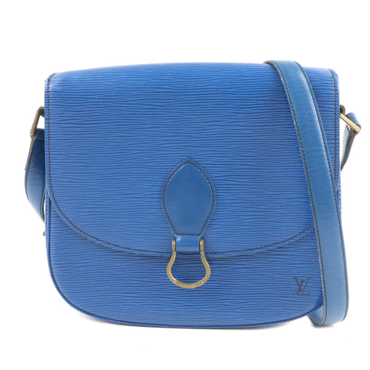 Louis Vuitton Epi Saint Cloud Shoulder Bag Toledo Blue M52195