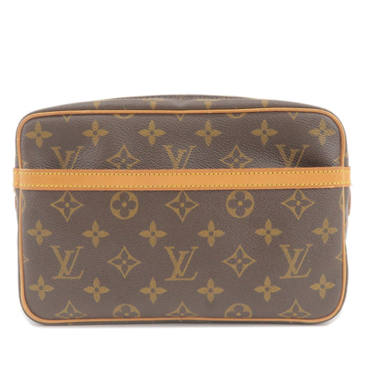 Louis Vuitton Monogram Compiegne 23 Pouch Clutch Bag M51847