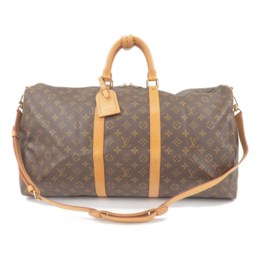 Louis Vuitton Keep All Bandouliere 55 Boston Bag & Strap M41414