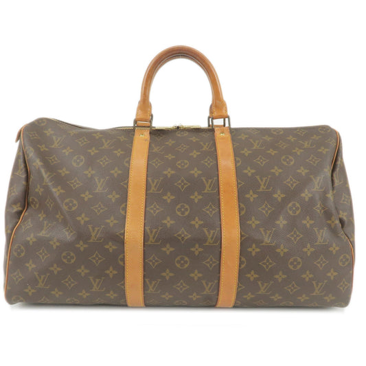 Louis Vuitton Monogram Keep All 50 Boston Bag Old Style M41426