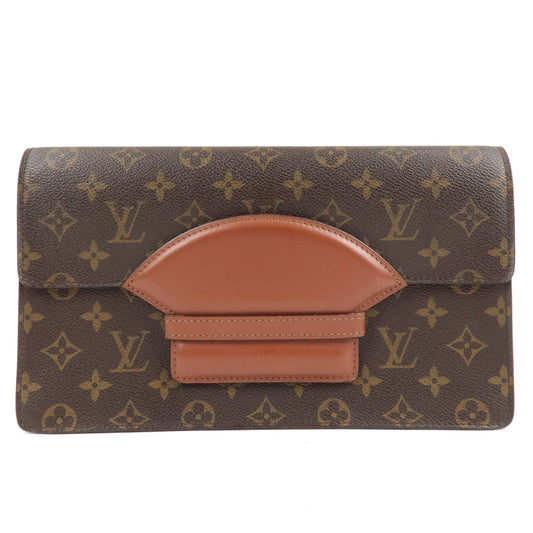 Louis Vuitton Monogram Chaillot Clutch Bag Brown M51788