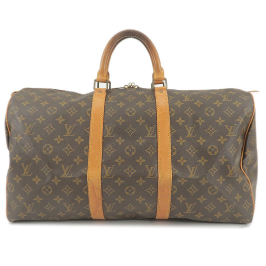 Louis Vuitton Monogram Keep All 50 Boston Bag M41426