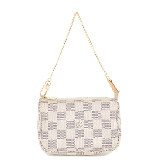 Louis Vuitton Damier Azur Mini Pochette Accessoires Pouch N58010