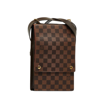 LOUIS VUITTON Damier Ebene Portobello Crossbody Bag