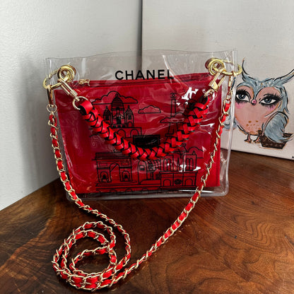 The Clear Swan - Chanel Crossbody/Handbag