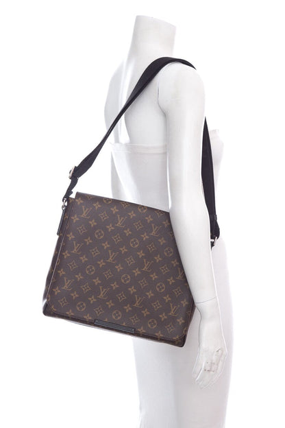 Louis Vuitton Brown & Black Monogram Messenger Bag