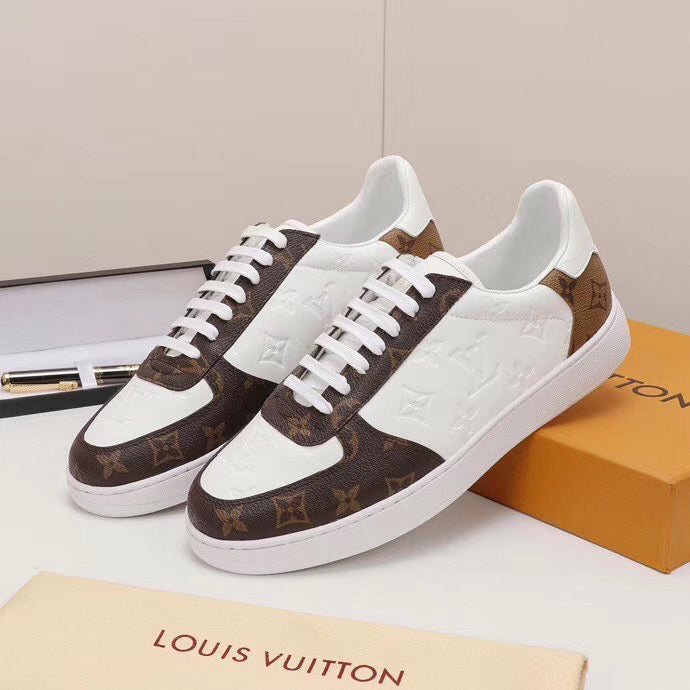 The Bags Vibe - Louis Vuitton Casual Low White Brown Sneaker